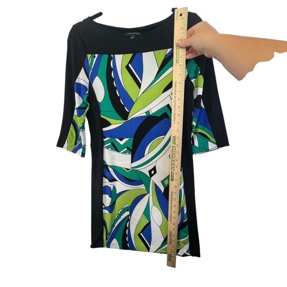 Xs Mod Banana Republic stretch 3/4 sleeve shift dress. - Picture 9 of 16